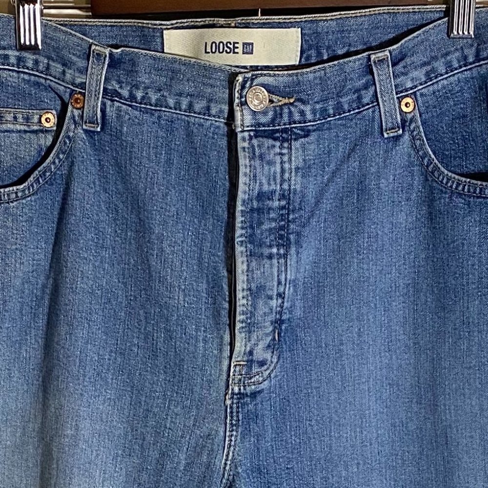 Vintage Gap Loose Fit Jeans Size 16 Long